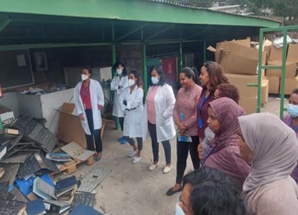 Training of ARM team on records appraisal and shredding