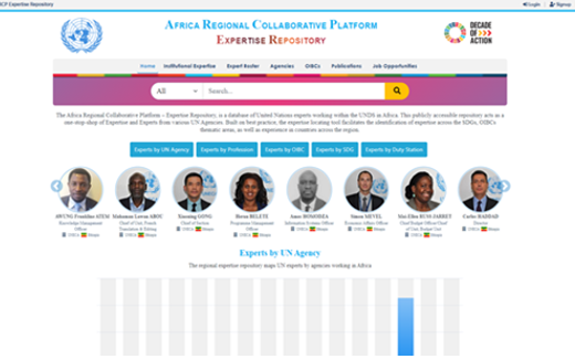 UN RCP Africa Expertise Repository