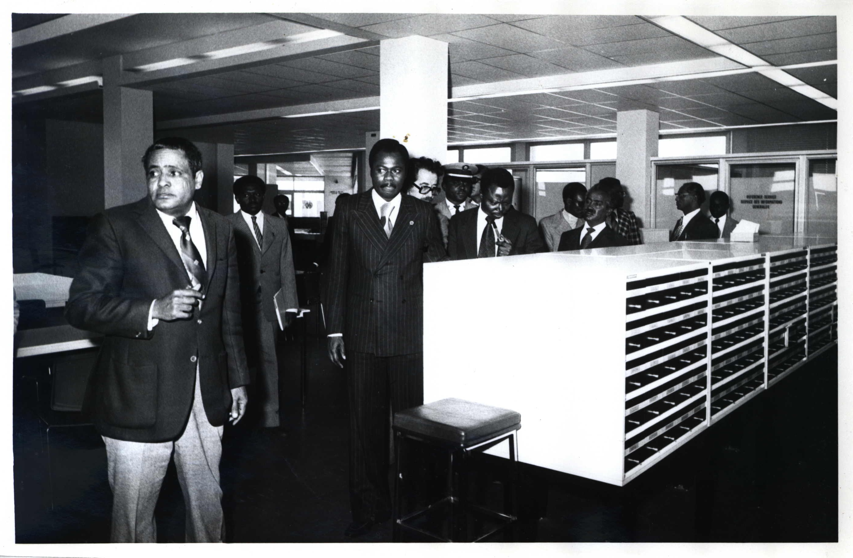 Relocation to the Present ECA Library Building; Designation as a UN Depository Library for Africa