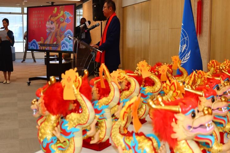 Celebrating Chinese New Year at the ECA renovated Library Space