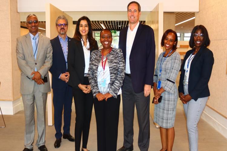UNON visit to the ECA Library