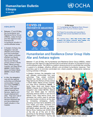 Ethiopia Bi-Weekly Humanitarian Bulletin, 04 July 2022 [EN] title=