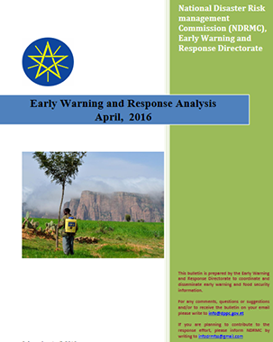 National Disaster Risk Management Commission (NDRMC), Early Warning and Response Directorate: Early Warning and Response  title=