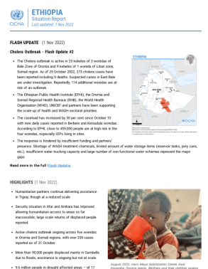 Ethiopia - Situation Report, 1 Nov 2022 title=