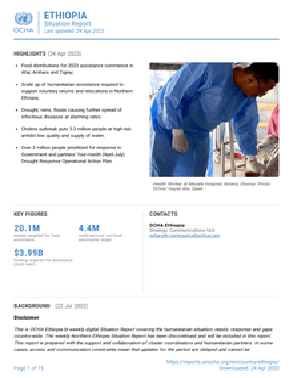 Ethiopia - Situation Report, 24 Apr 2023 title=