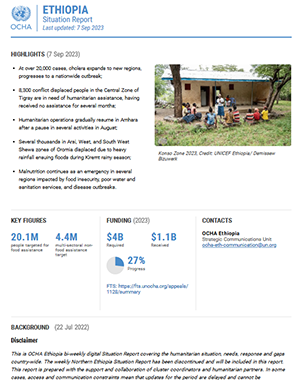 Ethiopia - Situation Report  title=