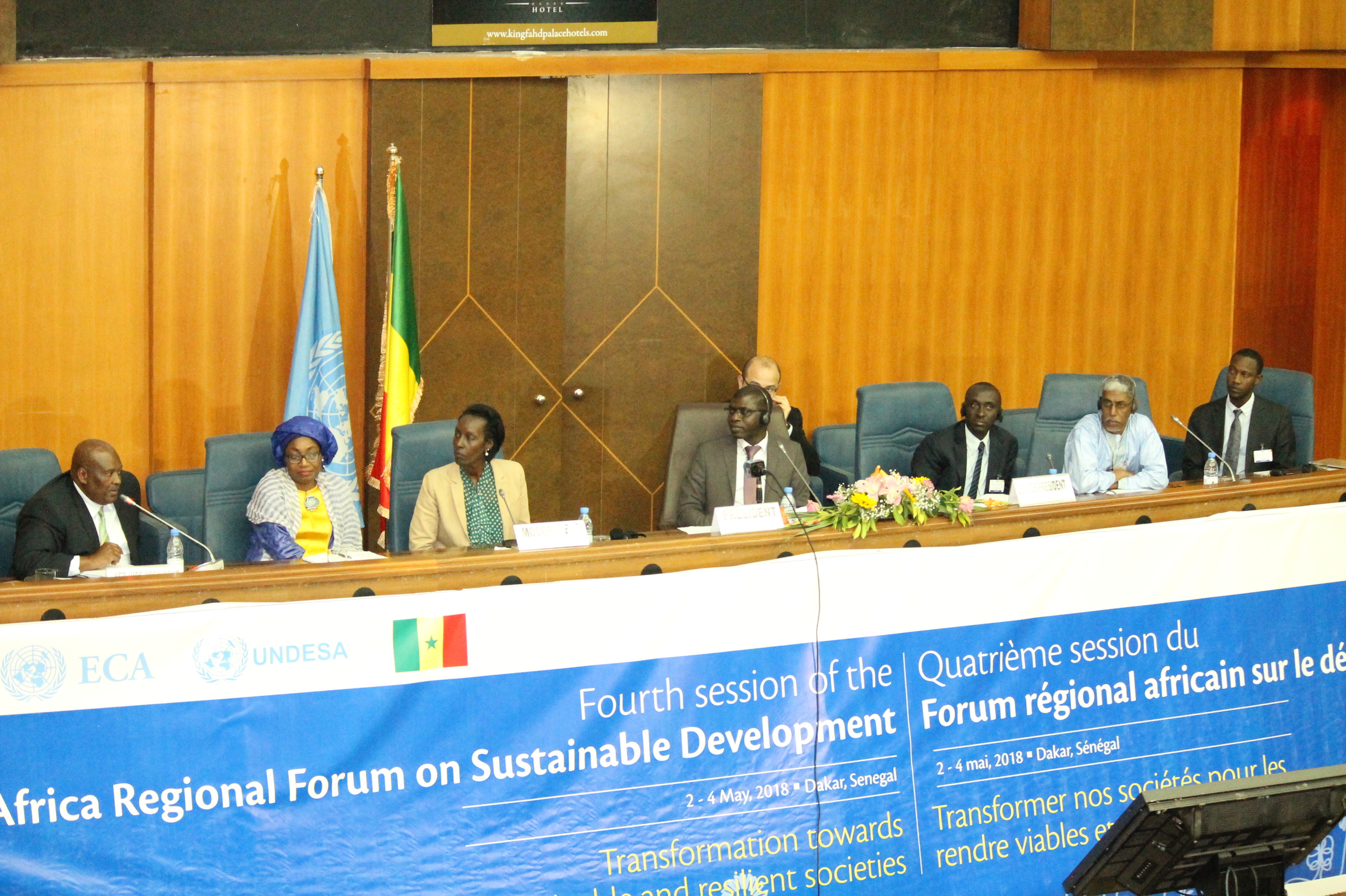 Fourth Session of the African Regional Forum on Sustainable Development, held in Dakar, Senegal in May 2018. Photo © ECA