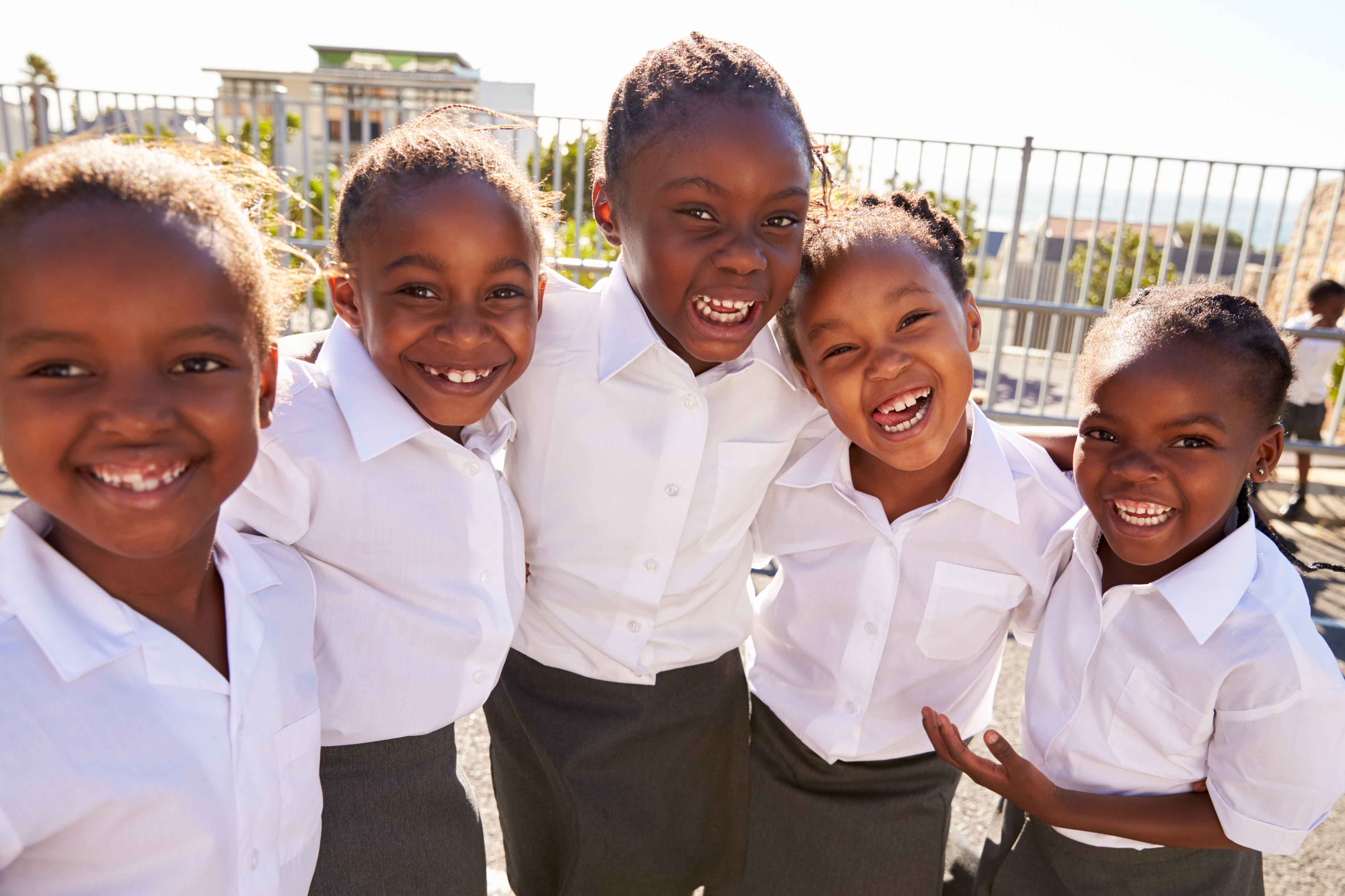 School children. Access to education is an important aspect of the ASDI. Photo © Shutterstock.