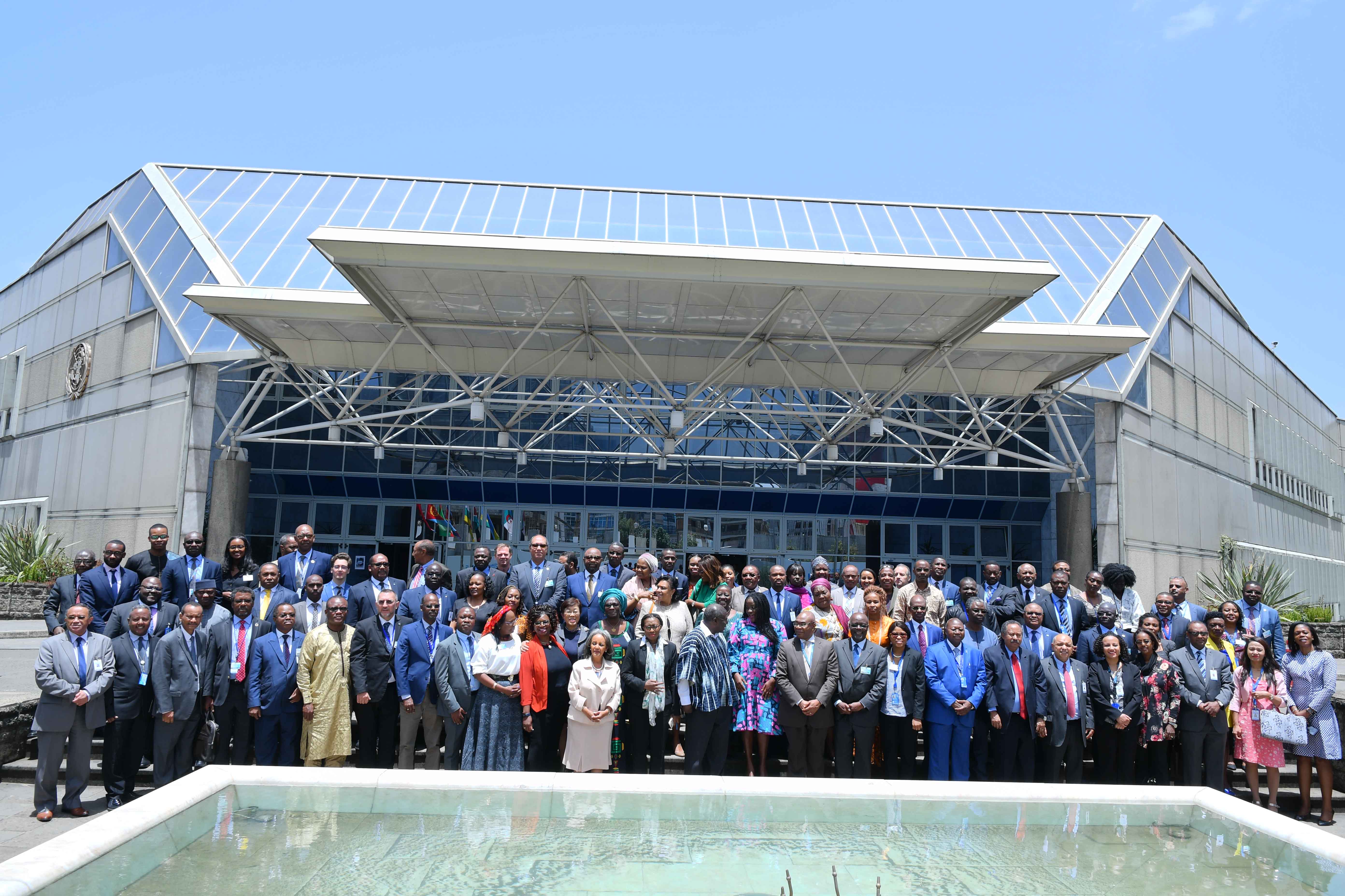 Participants at the nineteenth session of the Regional Coordination Mechanism for Africa in Addis Ababa, May 2018. The session was under the theme “UN support to AU in winning the fight against corruption”. Photo © ECA.