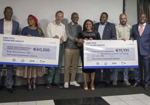 Communities living in SADC TFCAs to benefit from COVID-19 response grants
