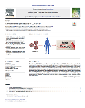 Environmental perspective of COVID-19 title=