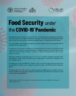 Food security under the COVID-19pandemic title=