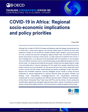 COVID-19 and Africa: Socio-economic implications and policy responses title=