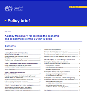 A policy framework for tackling the economic and social impact of the COVID-19 crisis title=