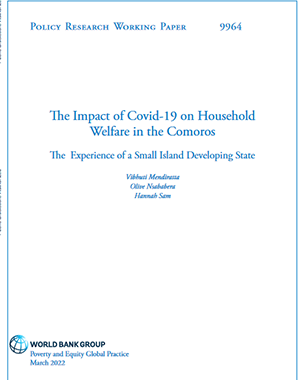 The Impact of Covid-19 on Household Welfare in the Comoros : The Experience of a Small Island Developing State (English) title=