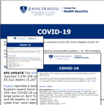 COVID-19 Situation Reports title=