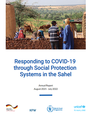 Responding to COVID-19 through Social Protection Systems in the Sahel - Annual Report, (August 2021 - July 2022) title=
