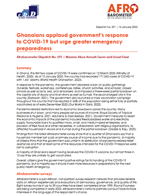 AD591: Ghanaians applaud government’s response to COVID-19 but urge greater emergency preparedness title=