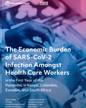 The Economic Burden of COVID-19 Infections amongst Health Care Workers in the First Year of the Pandemic in Kenya, Colombia, Eswatini, and South Africa title=