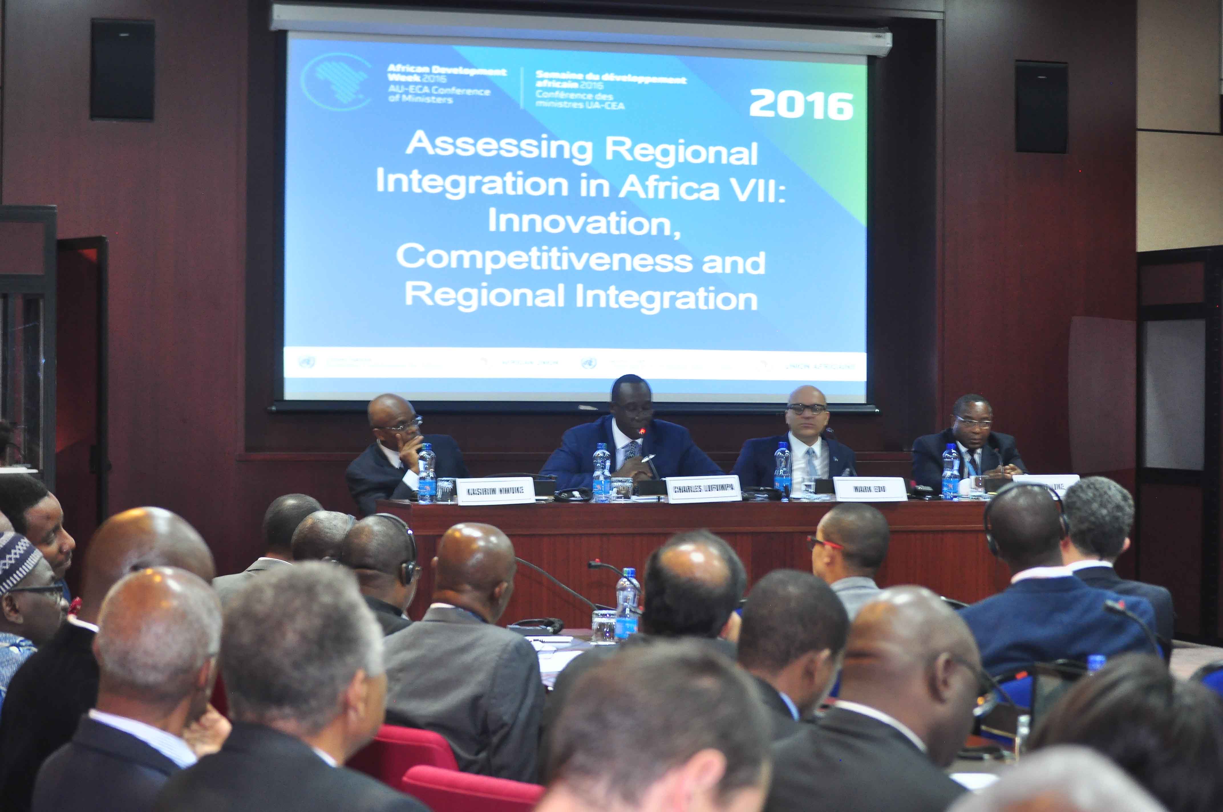Assessing Regional Integration in Africa (ARIA) VII publication launch at the 2016 Conference of Ministers