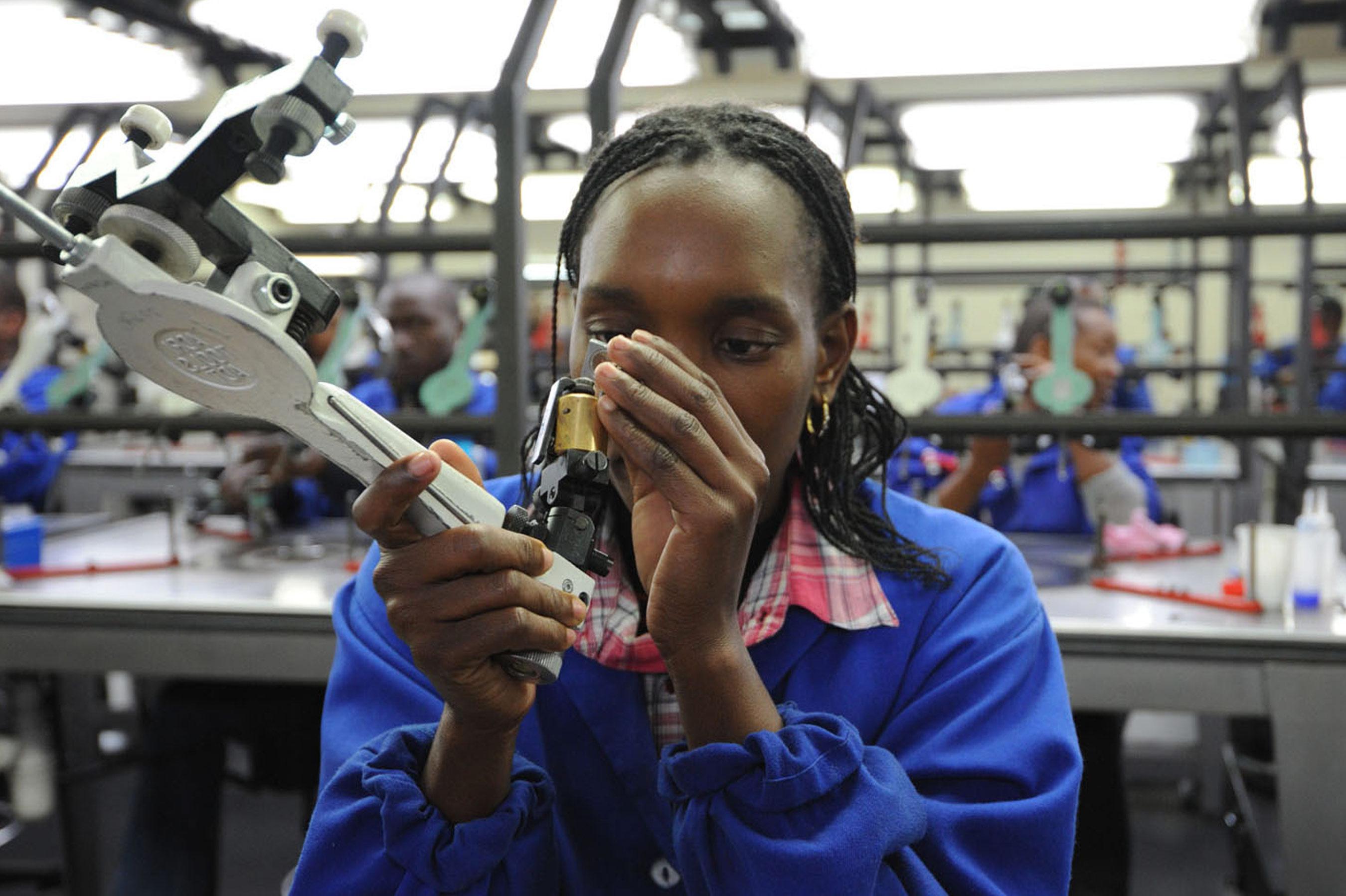 Manufacturing production has been increasing faster in sub-Saharan Africa than in the rest of the world, and it now makes up a greater share in world manufacturing than fifteen years ago. Photo © GO BOTSWANA