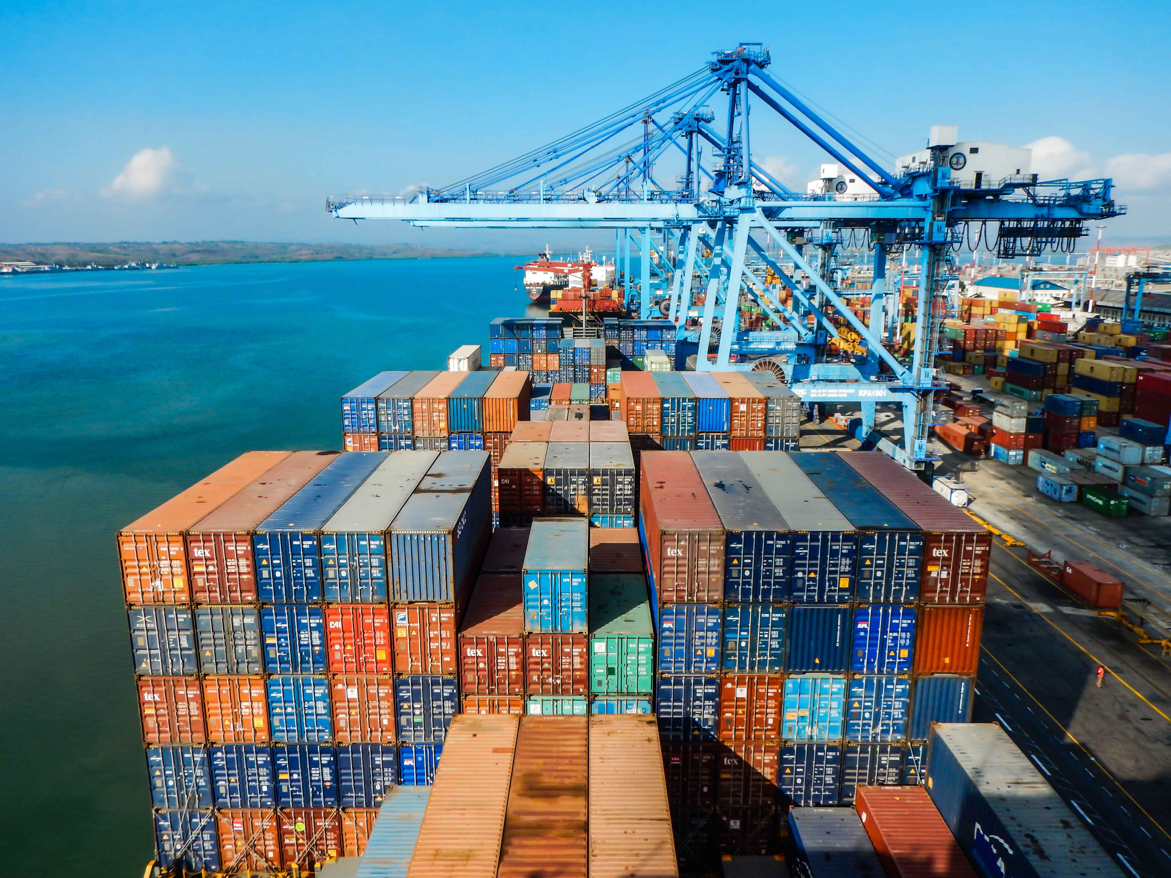Port of Mombasa, Kenya. The country is one of the 49 African countries that have signed the Agreement establishing the AfCFTA. 12 countries have so far ratified it with 10 more expected to ratify it for the agreement to come into force. Photo © Shutterstock.