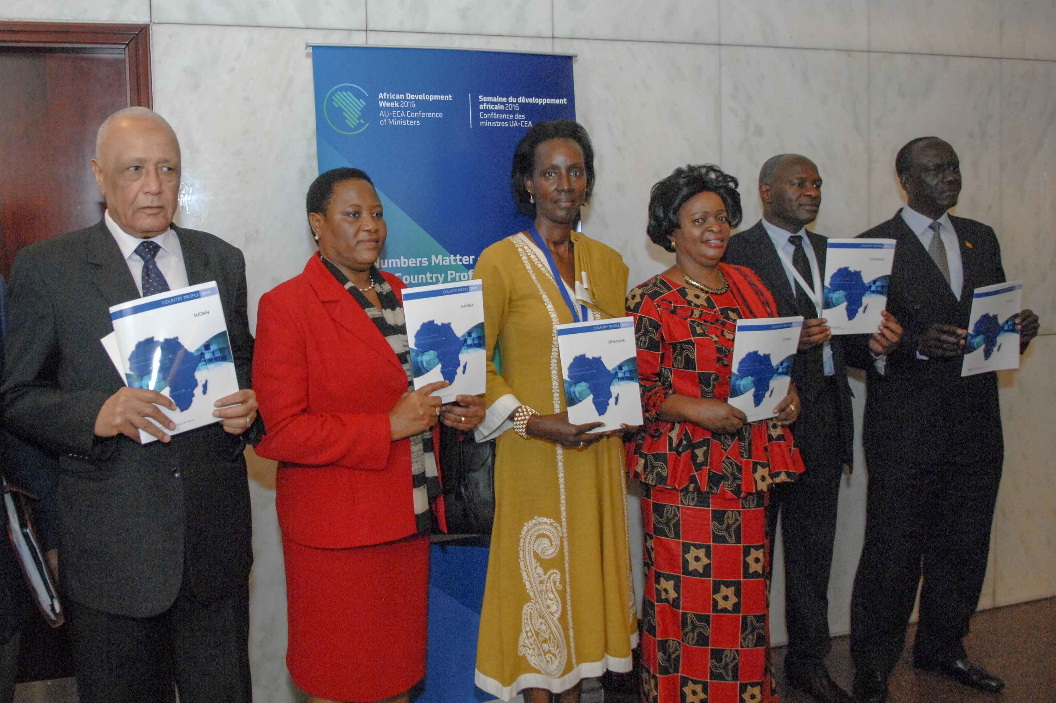 Launch of the ECA Country Profiles at the Joint African Union Commission and ECA Conference of Ministers at Addis Ababa, March 2016. Launch of the ECA Country Profiles at the Joint African Union Commission and ECA Conference of Ministers at Addis Ababa, March 2016.