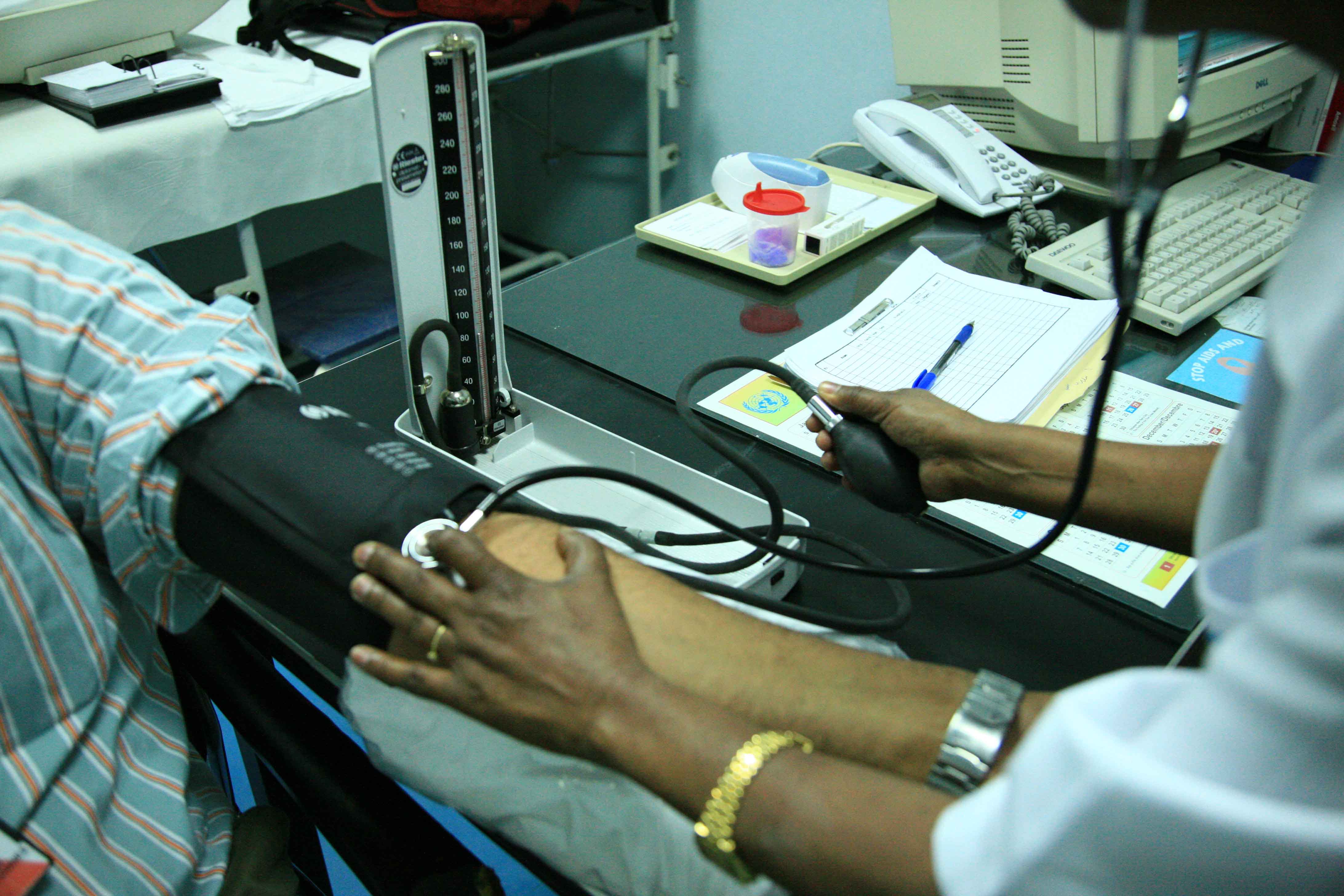 The United Nations Health Care Centre (UNHCC) has the critical task of ensuring that ECA staff/and dependents and those of other participating entities of the United Nations system, enjoy having access to better health care services. Since its establishment, over 23,000 personnel and their dependents use the services of the clinic annually. Photo © ECA