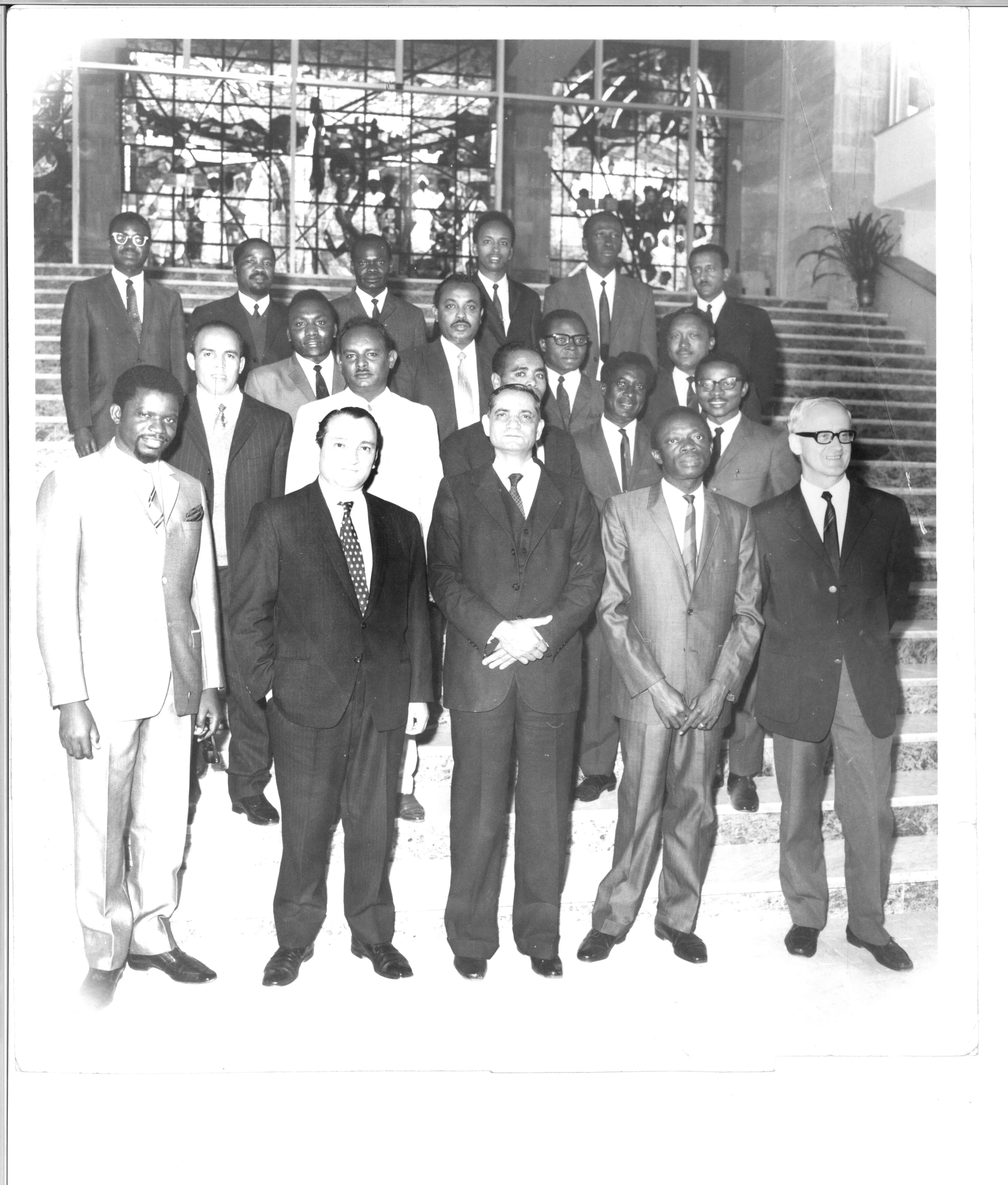 Group of participants attending a Budget Planning training course held at ECA, Addis Ababa, 1970. Group of participants attending a Budget Planning training course held at ECA, Addis Ababa, 1970.