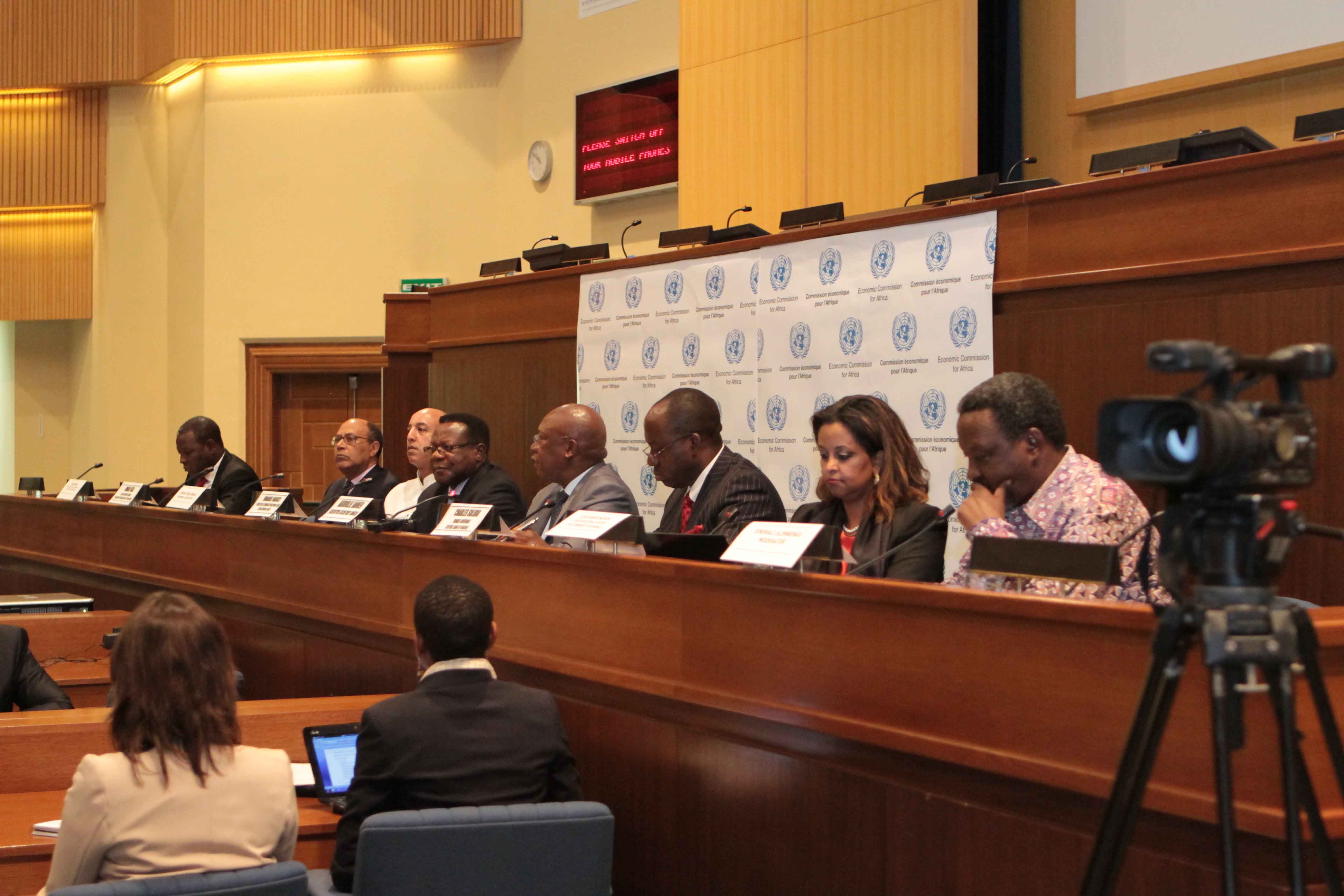 Panel discussion on the theme “Private-sector perspectives”, 09 May 2012, Addis Ababa, Ethiopia. Photo ©ECA