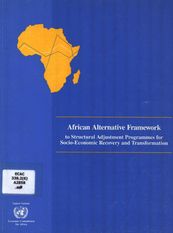 1986 Africa’s Priority Programme for Economic Recovery (APPER) was prepared jointly by ECA and the Organization of African Unity and adopted by African Heads of State and Government.